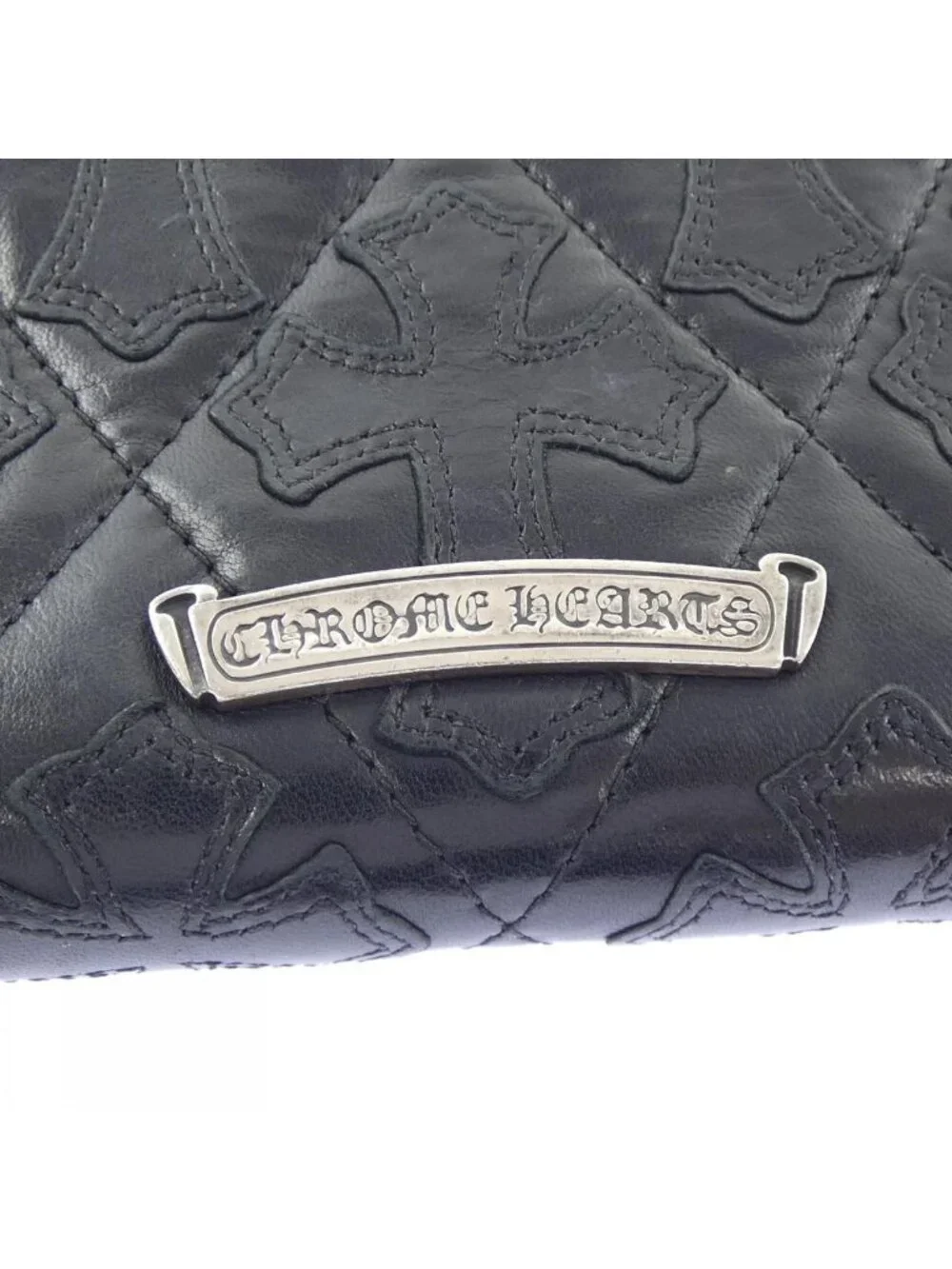 Chrome Hearts Rec Zip Ceme Qwlt Rec Cemetery Quilted 304 Wallet